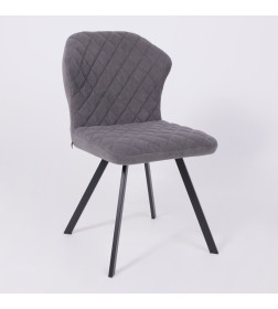 Стул ROBBY D, b28 ANTRACITE LUX\черный