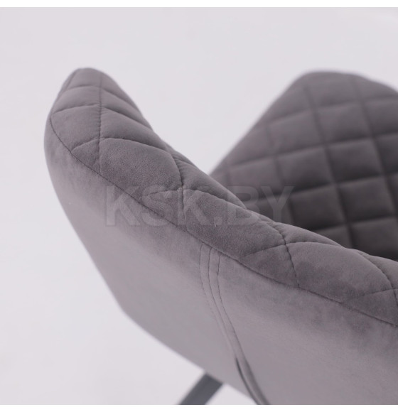 Стул ROBBY D, b28 ANTRACITE LUX\черный (127428) 