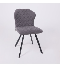 Стул ROBBY D, b28 ANTRACITE LUX\черный