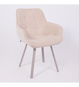 Стул ROMEO 360, b03 CREAM LUX\капучино