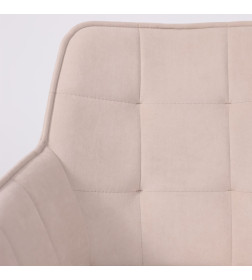 Стул ROMEO 360, b03 CREAM LUX\капучино