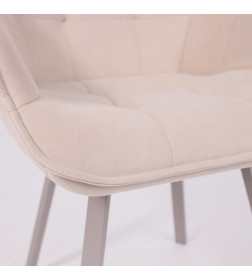 Стул ROMEO 360, b03 CREAM LUX\капучино