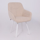 Стул ROMEO SMILE 360, b03 CREAM LUX\белый (127430) 