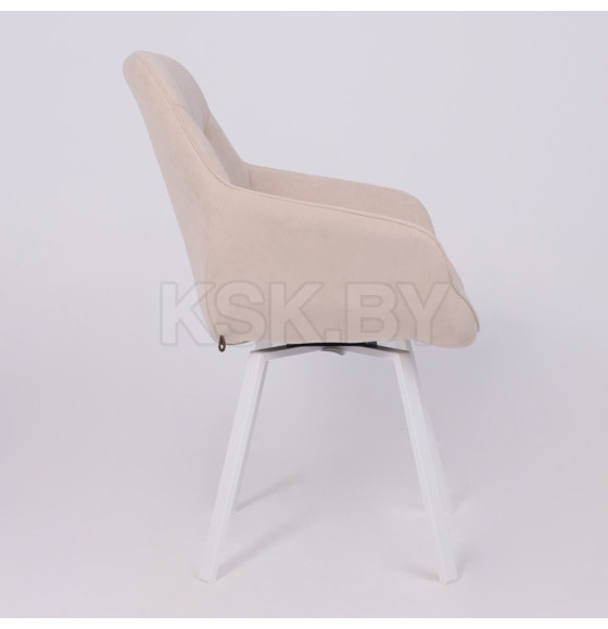 Стул ROMEO SMILE 360, b03 CREAM LUX\белый (127430) 