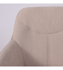 Стул ROMEO SMILE 360, b03 CREAM LUX\белый