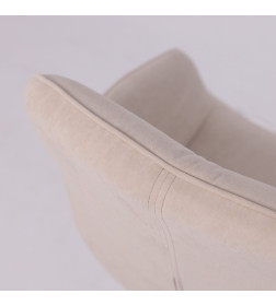 Стул ROMEO SMILE 360, b03 CREAM LUX\белый