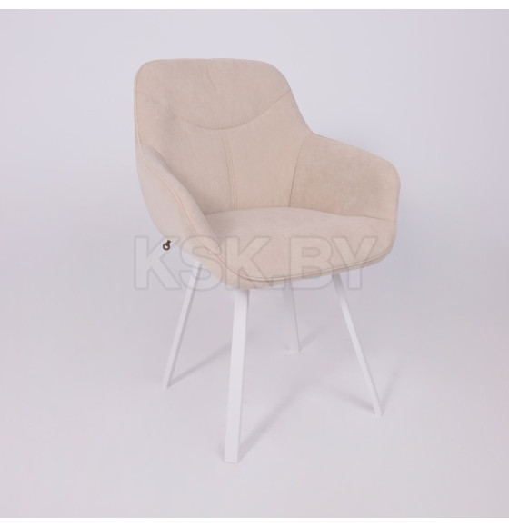 Стул ROMEO SMILE 360, b03 CREAM LUX\белый (127430) 