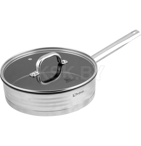 Сотейник с крышкой, 24х6,5 см, антипригарное покр., серия MILAGROS PERFECTO LINEA (55-012465) 