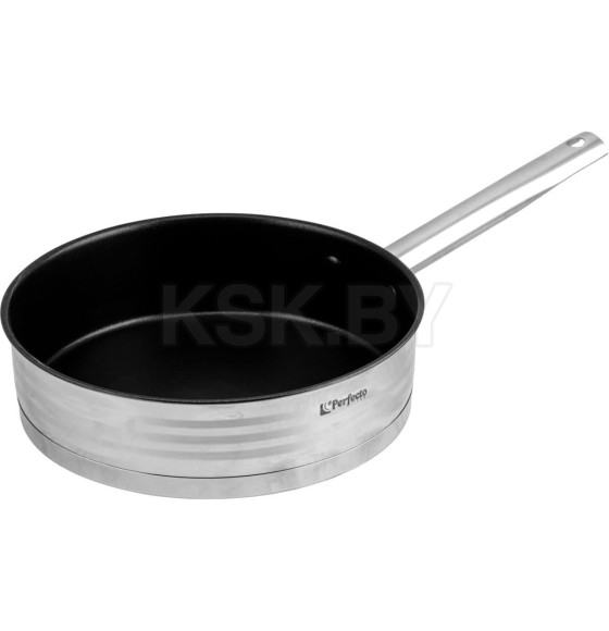 Сотейник с крышкой, 24х6,5 см, антипригарное покр., серия MILAGROS PERFECTO LINEA (55-012465) 