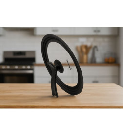 Крышка стеклянная универсальная, 240-260-280 мм, с ручкой-подставкой, CHEF, PERFECTO LINEA