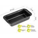 Форма для выпечки, прямоугольная, 27,5х15 см., антипригарное покрытие, STARCOOK, PERFECTO LINEA (16-281362) 