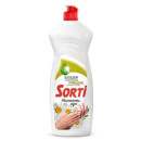 SORTI Средство для мытья посуды жидкое Бальзам с экстрактом ромашки, 900 г (4604049095841) 