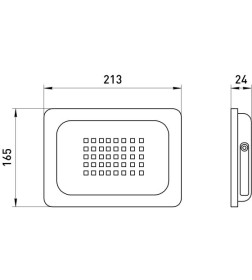 Прожектор светодиодный уличный 100Вт 4000К 8000лм IP65 ЭРА LPR-023-0-40K-100 