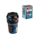 Термокружка, 450 мл, нержавеющая сталь, dark splash, серия 3D, PERFECTO LINEA (27-450103) 