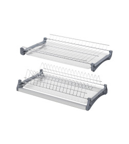Сушка для посуды 800 с профилем, хром Gridli