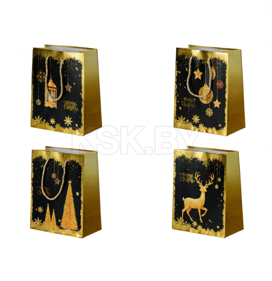 Пакет для подарка бумажный 18*23*10 см (HEDY-188, код 295401), МИКС (HEDY-188) 