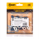 Наконечник кольцевой НКИ 2,5-6 с ПВХ изоляцией (30шт.)  КВТ (91003) 