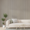 Интерьерная рейка МДФ STELLA модель12 Standart Лиственница Лагерта 2800х27х12 мм.