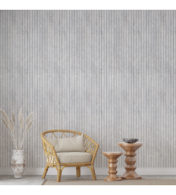 Панель Стеновая Реечная МДФ Stella Beats Premium Бетон Чикаго 2700x119x16 мм