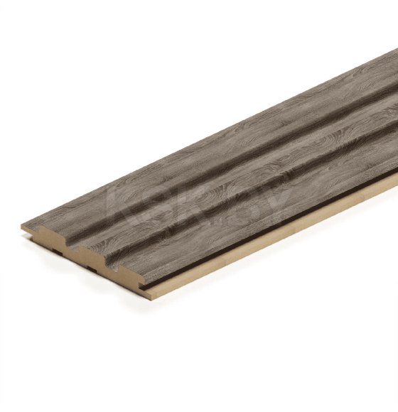 Панель Стеновая Реечная МДФ Stella Beats Standart Дуб Винтаж 2700x119x16 мм