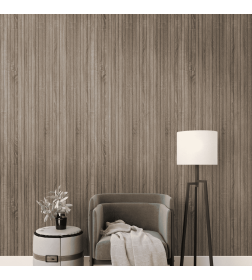 Панель Стеновая Реечная МДФ Stella Beats Standart Дуб Винтаж 2700x119x16 мм