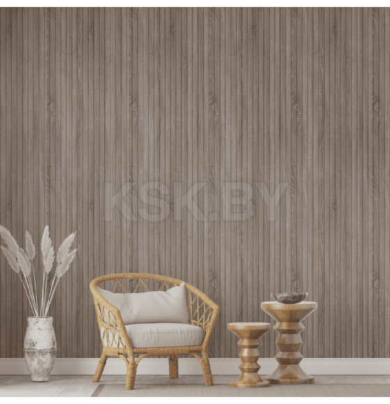 Панель Стеновая Реечная МДФ Stella Beats Standart Дуб Винтаж 2700x119x16 мм