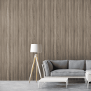 Панель Стеновая Реечная МДФ Stella Beats Standart Дуб Винтаж 2700x119x16 мм