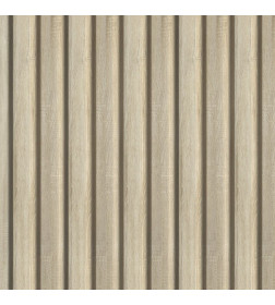 Панель стеновая реечная МДФ STELLA Beats Standart Дуб Сонома 2700X119X16 мм