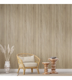 Панель стеновая реечная МДФ STELLA Beats Standart Дуб Сонома 2700X119X16 мм