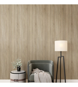 Панель стеновая реечная МДФ STELLA Beats Standart Дуб Сонома 2700X119X16 мм