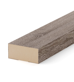 Интерьерная рейка МДФ STELLA модель12 Standart Дуб Винтаж 2800х27х12 мм.