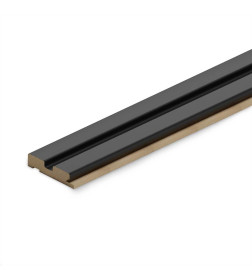 Профиль старт МДФ STELLA Beats De Luxe Black Lead 2700X66,5X16 мм