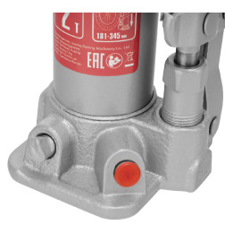 Домкрат гидравлический бутылочный, 2 т, h подъема 181–345 мм Matrix