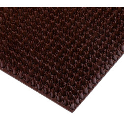 Коврик грязезащитный Kovroff Щетинистый 45x60 см / цвет 137 (темный шоколад)