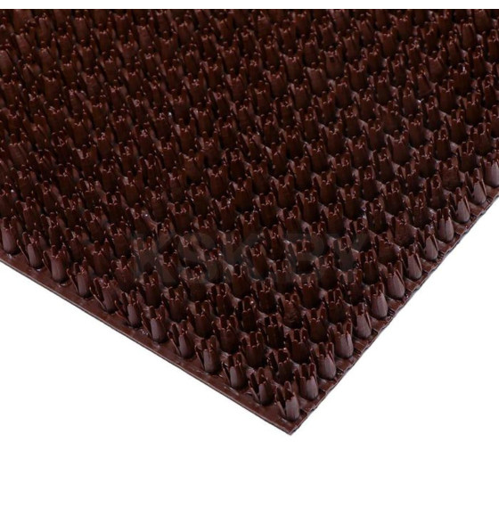 Коврик грязезащитный Kovroff Щетинистый 60x90 см / цвет 137 (темный шоколад) 