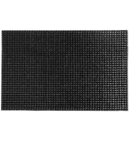 Коврик грязезащитный Kovroff Щетинистый 45x60 см / цвет 139 (черный)