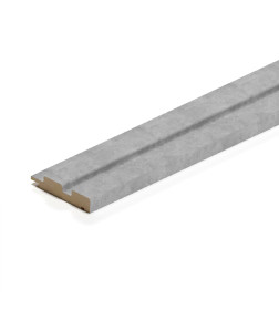 Профиль Финиш МДФ Stella Beats Premium Бетон Чикаго 2700x77x16 мм