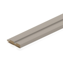 Профиль финиш МДФ STELLA Beats De Luxe Sandgrau 2700X77X16 мм