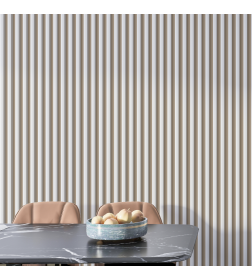 Интерьерная рейка МДФ STELLA модель12 Standart Белый 2800х27х12 мм.