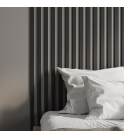 Интерьерная рейка МДФ Бриона Black Edition 2700х40х16 мм.