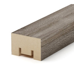 Интерьерная рейка МДФ Милана Дуб Винтаж 2700х30х20 мм.