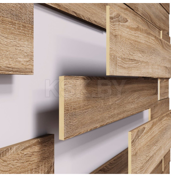 Комплект панелей МДФ STELLA Дуб Сонома (1.13 кв.м)