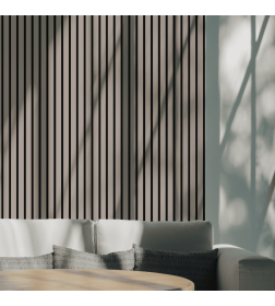 Панель МДФ STELLA Comfort De Luxe Акустическая Sandgrau 2780х600х9 мм