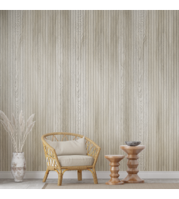 Панель Стеновая Реечная МДФ Stella Beats Standart Дуб грей 2700x119x16 мм