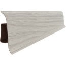 Плинтус напольный крашеный из ПВХ SanFlex - 5132 Дуб стальной 2,5м