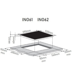 Индукционная варочная панель ZORG INO62 white