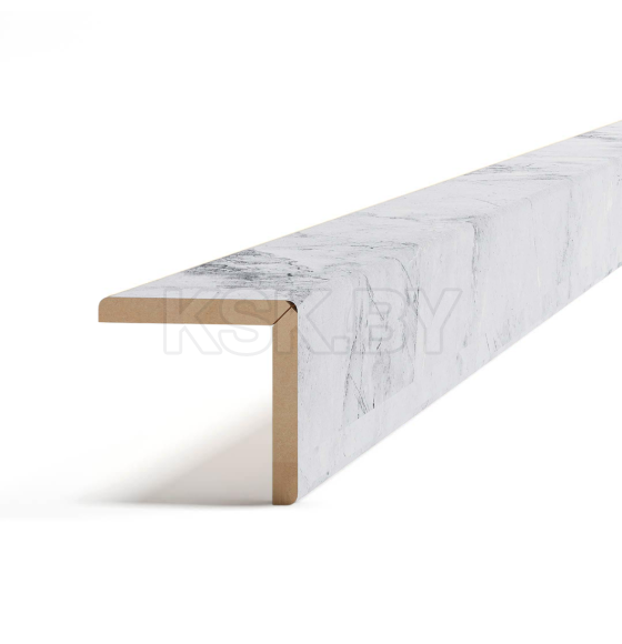 Угол складной МДФ Премиум STELLA Бетон Аляска 2700х24х24мм