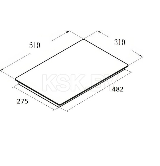Электрическая варочная панель т.м. SCHTOFF I3H02B White (I3H02B White) 
