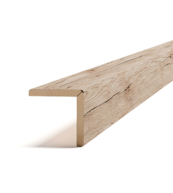 Угол складной МДФ STELLA Классик Дуб Санремо Бежевый 2700х24х24мм 