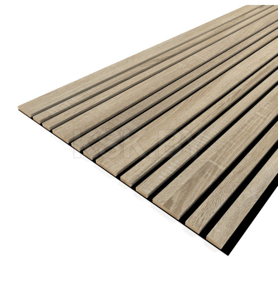 Панель МДФ STELLA Dream Standart Акустическая Дуб Сонома 2780х600х9 мм